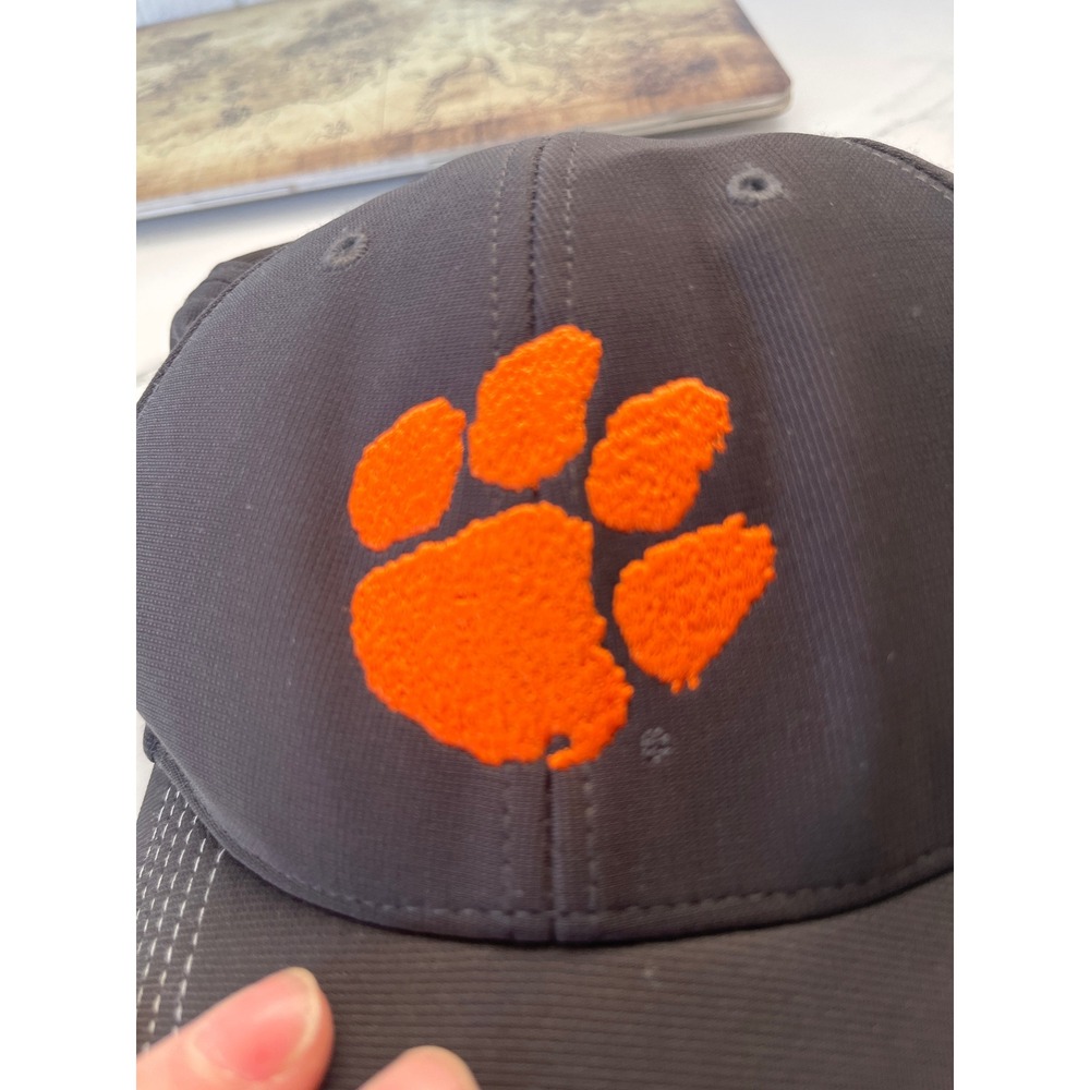 Clemson Tigers 2016 National Championship Baseball Cap Orange Paw Logo 47 Brand - Picture 4 of 4